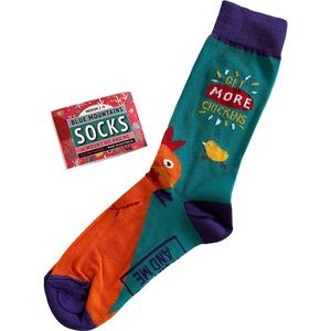 Blue Mountains Designed. Nostalgic Socks. Australia. M. 2-8